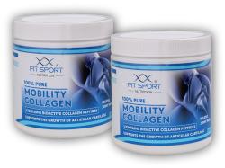 FitSport Nutrition 2x 100% Pure Mobility Collagen 300g Bioaktívne kolagénové peptidy FORTIGEL FitSport Nutrition 2x 100% Pure Mobility Collagen 300g Bioaktívne kolagénové peptidy FORTIGEL