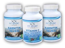FitSport Nutrition 2x Karnitin Taurin 120cp + Vit C 120 cps FitSport Nutrition 2x Karnitin Taurin 120cp + Vit C 120 cps