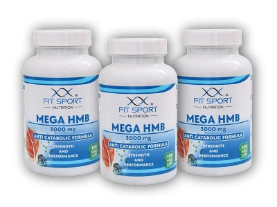 FitSport Nutrition 3x Mega HMB 3000mg 120 vege caps FitSport Nutrition 3x Mega HMB 3000mg 120 vege caps
