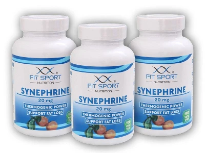 FitSport Nutrition 3x Synephrine 20mg 100 vege tabs FitSport Nutrition 3x Synephrine 20mg 100 vege tabs
