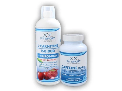 FitSport Nutrition L-Carnitine 150000+Chromium 1000ml+Caffeine 200mg+Green Tea 300mg 120 caps FitSport Nutrition L-Carnitine 150000+Chromium 1000ml+Caffeine 200mg+Green Tea 300mg 120 caps