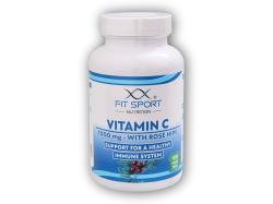 Fit Sport Nutrition Vitamín C 1000mg s Šípkami 120 vege tabliet