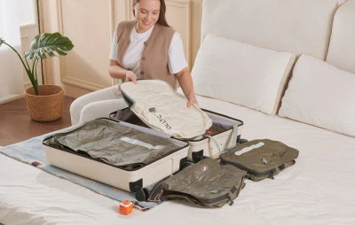 Flextail EZYPACK zelený kompresní vak