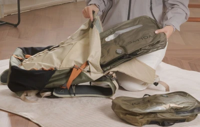 Flextail EZYPACK zelený kompresní vak