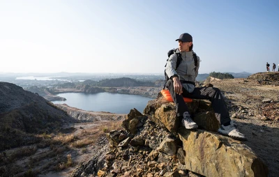 Flextail Zero Seat R02 oranžová nafukovací podložka