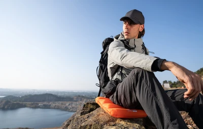 Flextail Zero Seat R02 oranžová nafukovací podložka