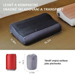 Flextail Nafukovací vankúš ZERO Pillow