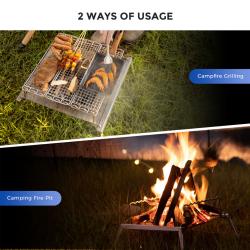 Flextail Skládací kempinkový gril EZY Grill