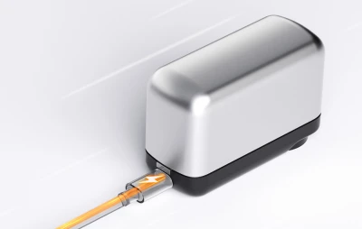 Flextail Tiny Bike Pump Pro šedá elektrická cyklistická pumpa