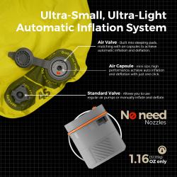 Flextail Ultra Light karimatka s bateriovou pumpou TINY Sleeping Pad R09 AVS - Mummy