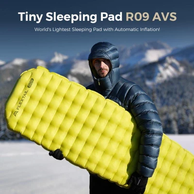 Flextail Ultra Light karimatka s bateriovou pumpou TINY Sleeping Pad R09 AVS - Mummy