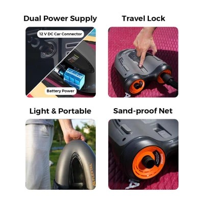 Flextail Vzduchová pumpa EVO SUP Pump Pro