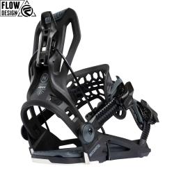Flow Fenix black snowboardové viazanie (výklopná päta)