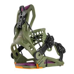 Flow Fenix green snowboardové vázání (výklopná pata) + sleva 600,- na příslušenství