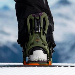 Flow Fenix green snowboardové vázání (výklopná pata) + sleva 600,- na příslušenství