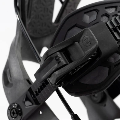Flow NX2 Carbon black snowboardové vázání (výklopná pata)