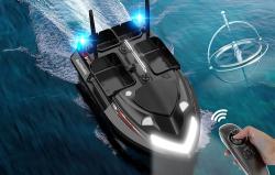 Flytec V802 12000mah návnada loď (černá)