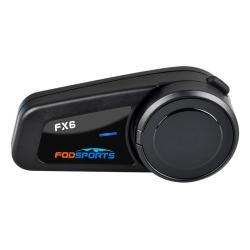 Fodsports Interkom pro motocykly FX6 ve dvou baleních (černý)