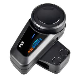 Fodsports Interkom pre motocykle FX6 v dvoch baleniach (čierny)