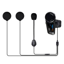 Fodsports Interkom pre motocykle FX6 v dvoch baleniach (čierny)