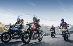Fodsports Interkom pro motocykly M1-S Pro ve dvou baleních (černý)