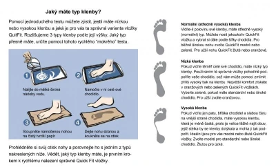 FootBalance QuickFit Control úzká mid-high předtvarovaná vložka