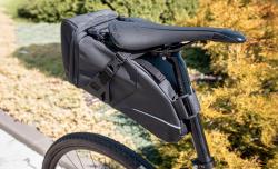 Force ADVENTURE XL,rozepínací, černá brašna pod sedlo