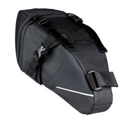 Force ADVENTURE XL,rozepínací, černá brašna pod sedlo