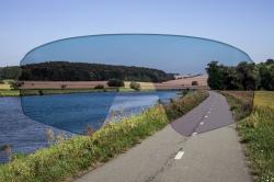 Force AMBIENT 1x čierne+1x fluo, čierne sklo SADA okuliare