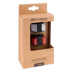 Force Blikačky sada AMBIT bateriové, přední + zadní
