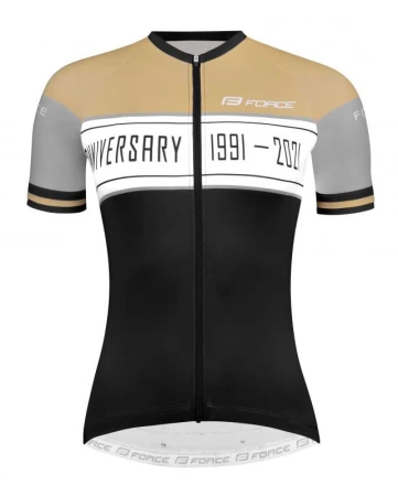Force ANNIVERSARY LADY černo-zlatý dámský cyklistický dres POUZE S (VÝPRODEJ) Force ANNIVERSARY LADY černo-zlatý dámský cyklistický dres POUZE S (VÝPRODEJ)