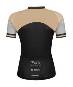 Force ANNIVERSARY LADY černo-zlatý dámský cyklistický dres