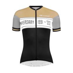 Force ANNIVERSARY UNI zlatý cyklodres - kr. rukáv