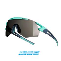 Force ARCADE mint-stormy blue cyklistické brýle - černá polar. skla Force ARCADE mint-stormy blue cyklistické brýle - černá polar. skla