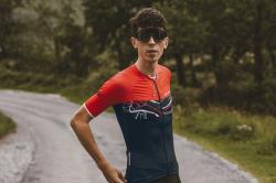 Force ART UNI tm. modrá-červená dres - kr. rukáv