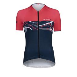 Force ART UNI tm. modrá-červená dres - kr. rukáv