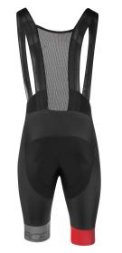 Force ASCENT čierno-sedo-červené cyklošortky s nohavicami a vložkou