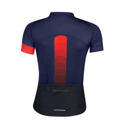 Force ASCENT modro-červený cyklodres - kr. rukáv dres