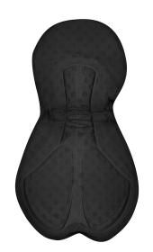 Force B21 EASY čierne cyklokraťasy do pása s vložkou