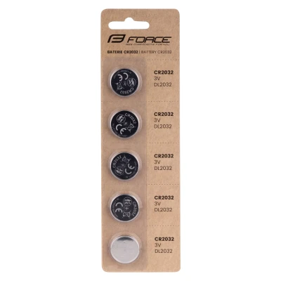 Force Baterie mincové CR2032 / 3V 1 x 5 ks