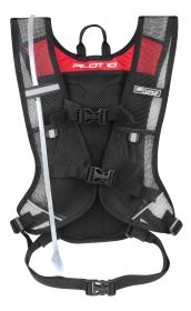 Force PILOT PLUS 10 l+2L rez.,černo-červený batoh