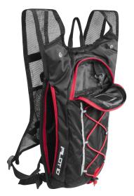 Force PILOT PLUS 10 l+2L rez.,černo-červený batoh