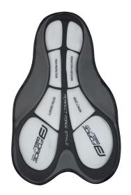 Force BLADE MTB černo-fluo cyklokraťasy s odnímatelnou vložkou