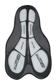 Force BLADE MTB červené šortky s odnímateľnou vložkou