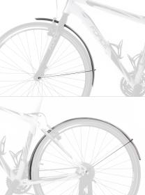 Force Blatníky Force48 Aluflex ECO trekking+vzpery, stredné