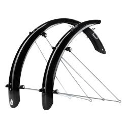 Force Blatníky Force58 Aluflex 20" + vzpery, čierne Force Blatníky Force58 Aluflex 20" + vzpery, čierne