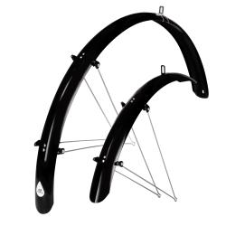 Force Blatníky 58 Aluflex 28" XL + V vzpery, čierne
