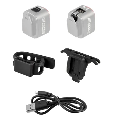 Force Blikačka zadní FLEA 70 LM, 1 LED, USB