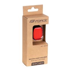 Force Blikačka zadní NUB 50 LM, 24 LED, USB