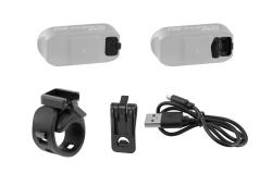 Force Blikačka zadní PILL 12 LM, 3 x LED, USB